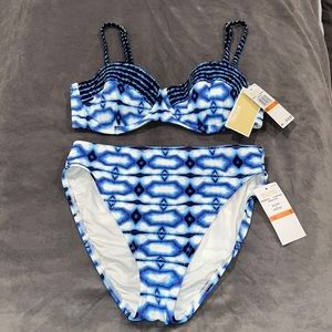 NWT: Michael Kors Bikini Blue Size Small